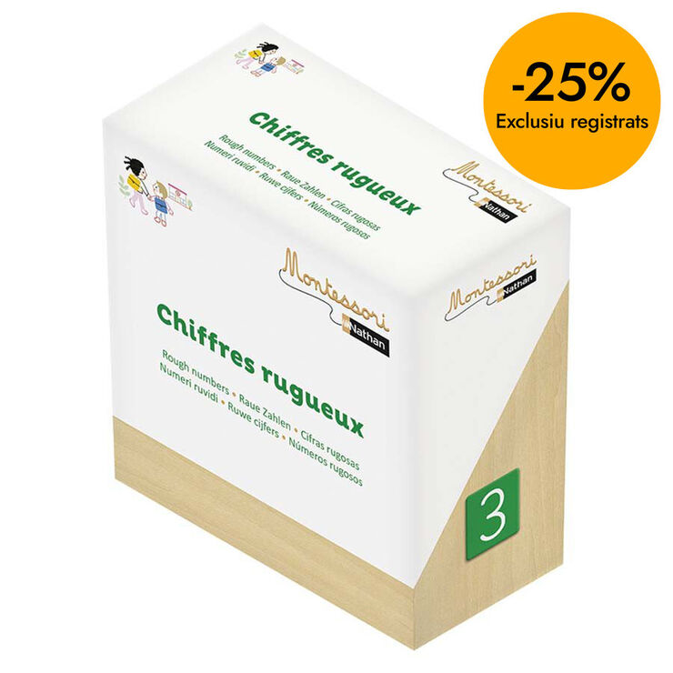 Cifras rugosas - Montessori