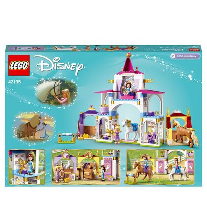 LEGO® Disney Estables Reials De Bella i Rapunzel 43195