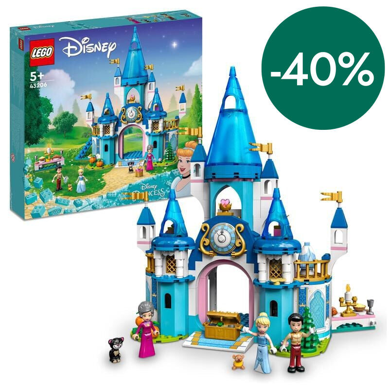 LEGO&reg; Disney Princess Castell de Ventafocs i el Pr&iacute;ncep 43206