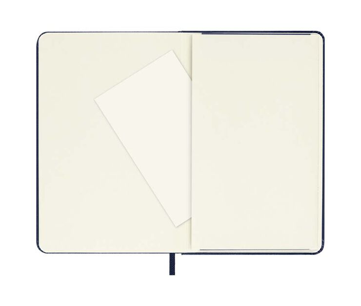 Libreta Moleskine P Azul Liso