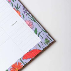 Organizador semanal Flores