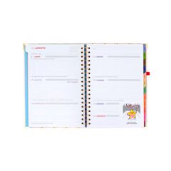 Agenda escolar Wonder Maxi semanal castellano 2026-2027 - Haz que cada d&iacute;a cuente