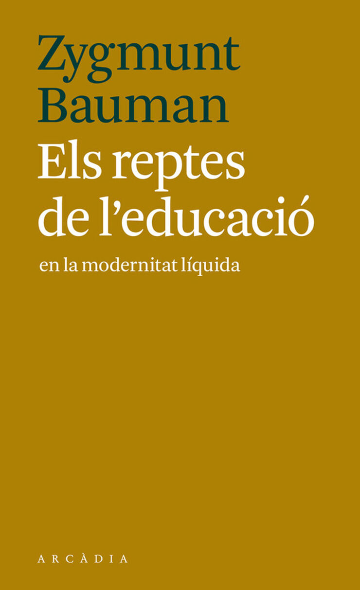 Els reptes de l'educació en la modernitat líquida