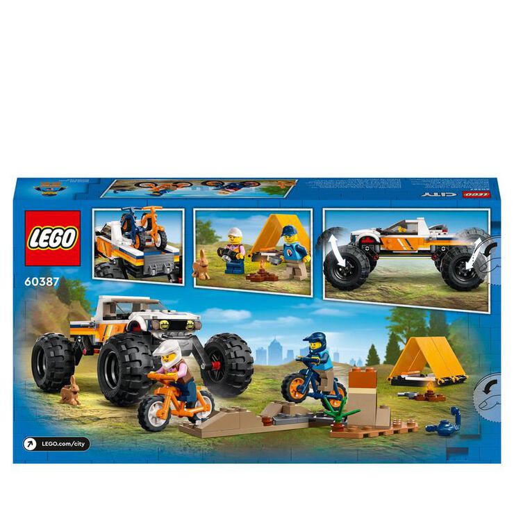 LEGO® City Tot Terreny 4x4 Aventurer 60387