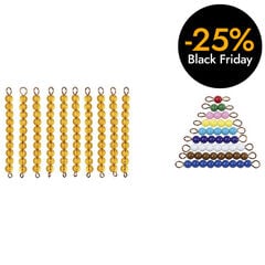 Montessori - Perlar númericas