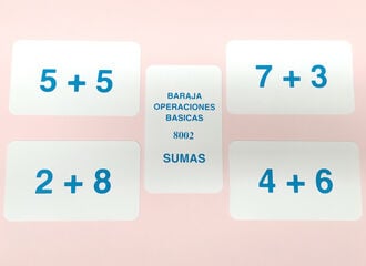 Juego de matemáticas Nardil Cartas de sumas