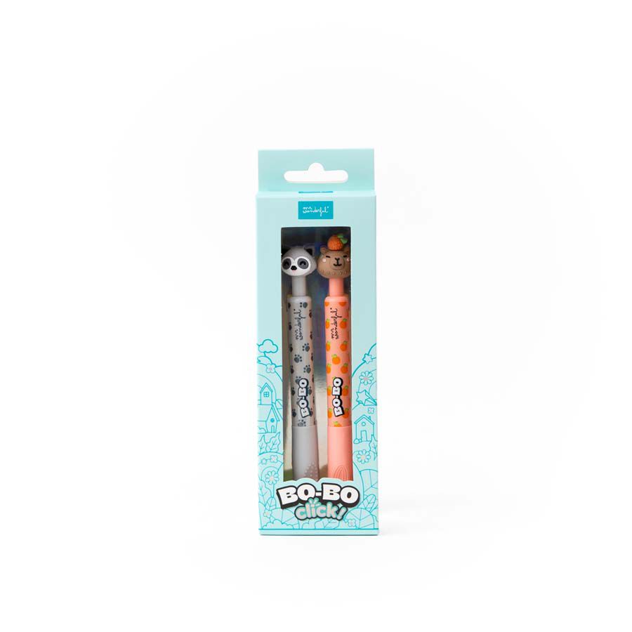 Set 2 Bol&iacute;grafos Borrables Cat&Dog