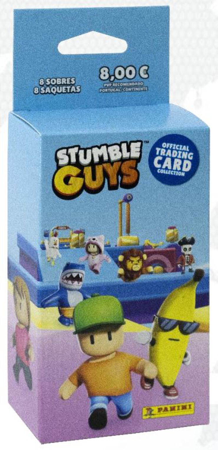 Ecoblister 8 sobres TC Stumble Guys