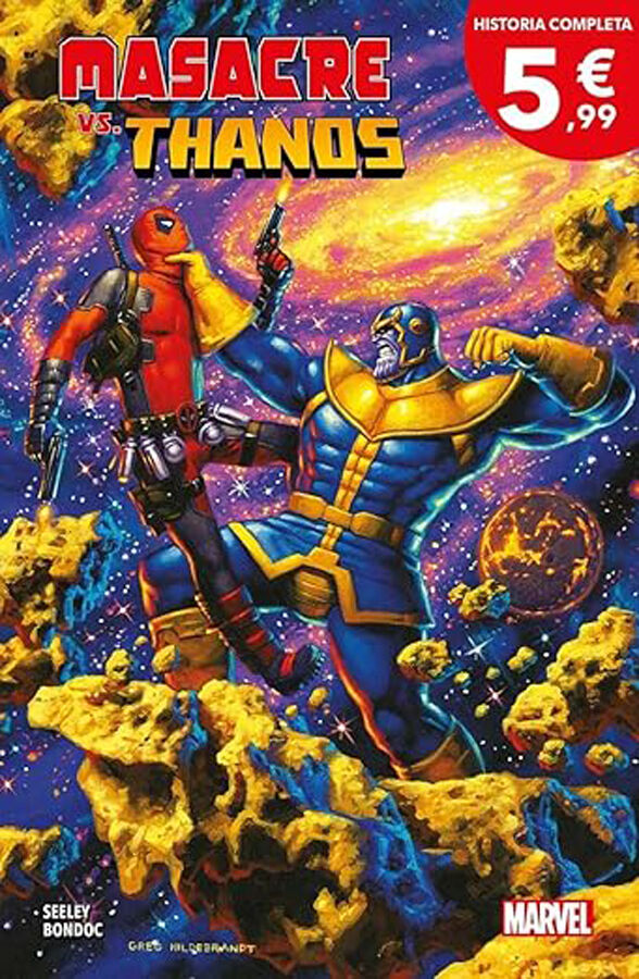 Masacre Vs. Thanos. 8