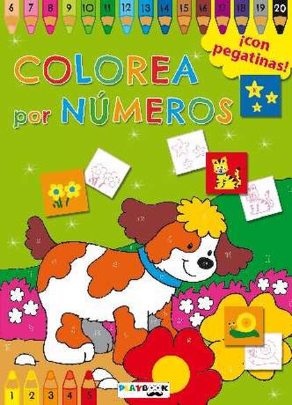 Colorea Por Numeros Verde Abacus Online