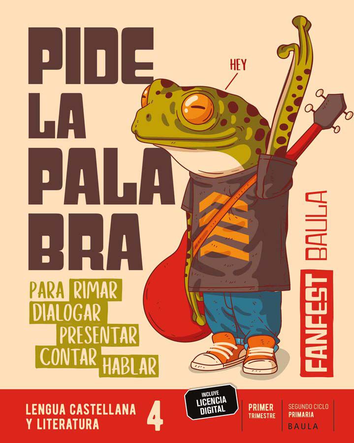 Lengua Castellana 4&ordm; Primaria. LLIBRE DE L'ALUMNE