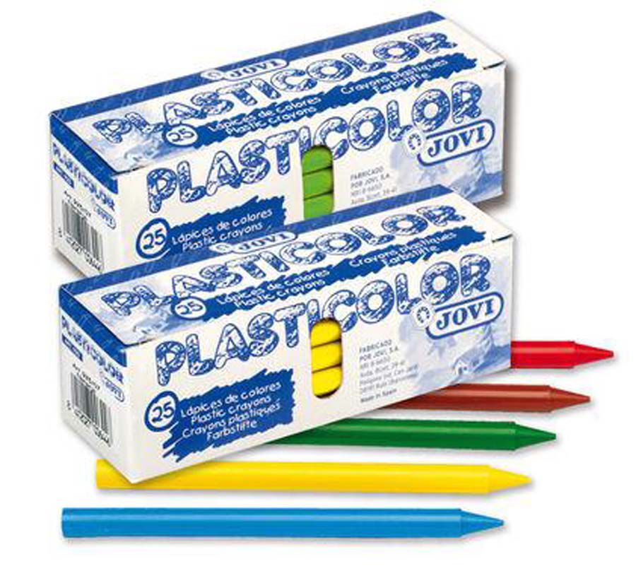 Ceras pl&aacute;sticas Jovi Plasticolor oro 25u