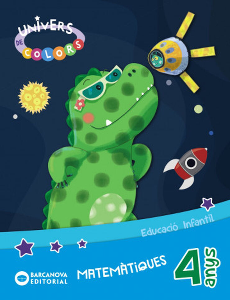 Univers de Colors 4 Anys. Matemàtiques. Carpeta de l'Alumne