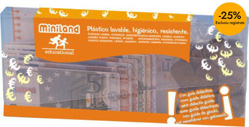 Billetes y monedas de juguete