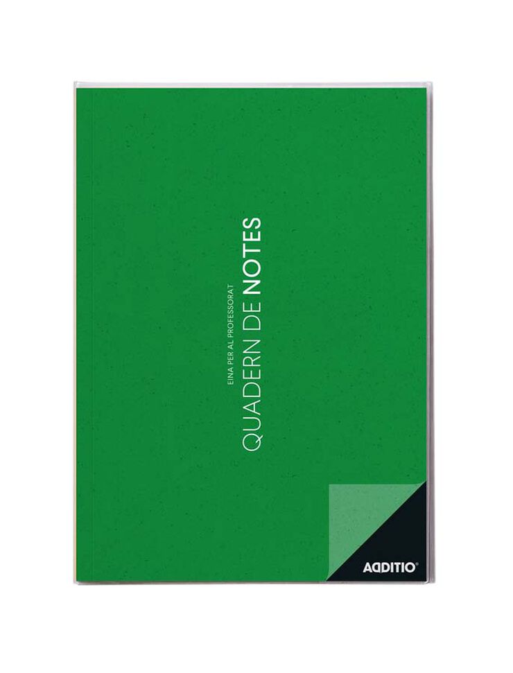 Quadern de Notes de classes A4 Additio català