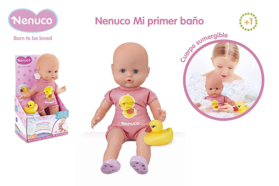 Bebe bañandose nenuco top