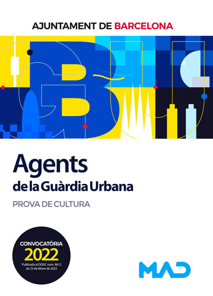 Agents de La Guàrdia Urbana de L'Ajuntament de Barcelona. Prova de cultura