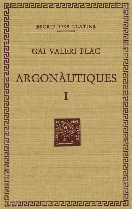 Argon&agrave;utiques, vol. I. Llibres I-III