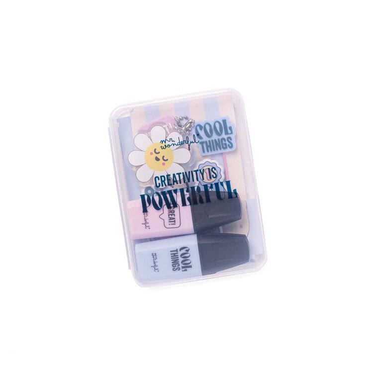 Kit Mr. Wonderful per pesonalitzar agenda Creativity is powerful