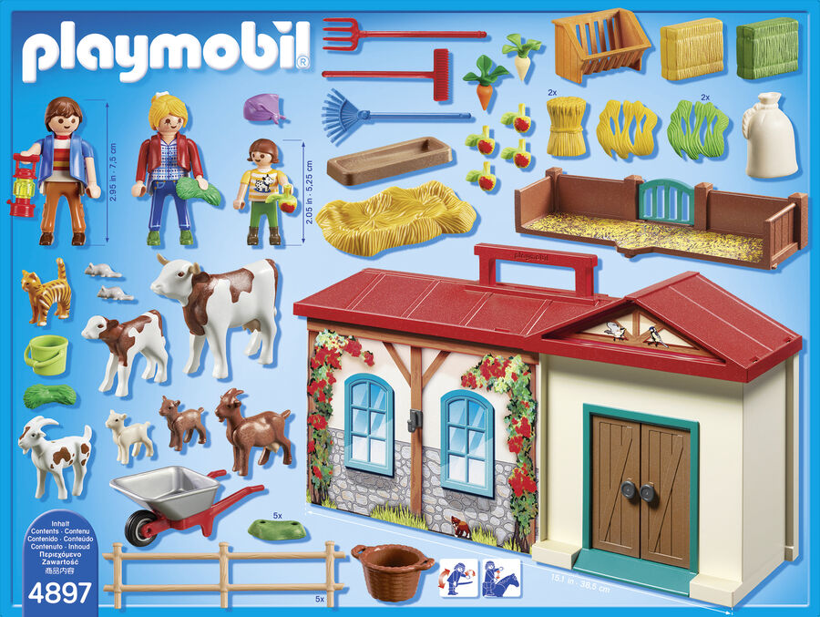 Granja shop maletin playmobil