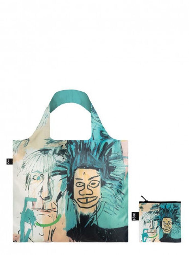 Bolsa reutilizable 50x42cm Basquiat