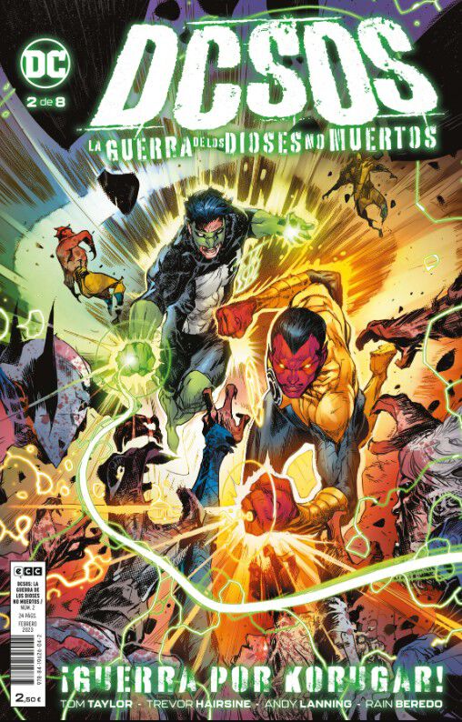 DCsos: La guerra de los dioses no muertos n&uacute;m. 2 de 8