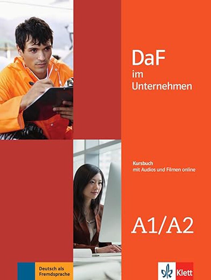 DaF im Unternehmen A1-A2. Kursbuch mit Audios und Filmen