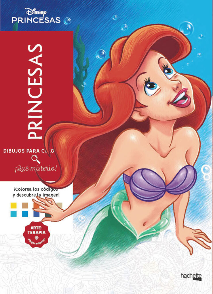 Dibujos para colorear, ¡qué misterio! Princesas