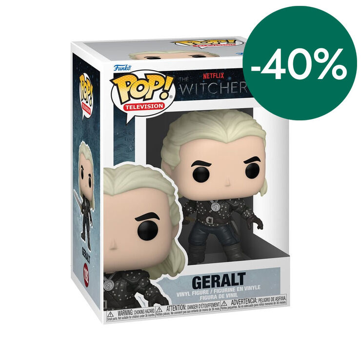 Funko POP! TV: Witcher- Geralt w/Chase