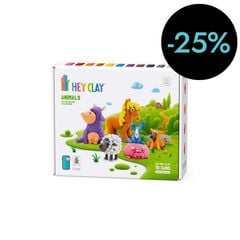 Hey Clay Set Animals 15 pots