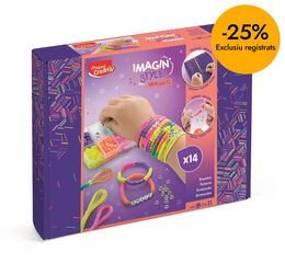 Pulseras Imagin' Style Ne&oacute;n Maped Creativ Kit