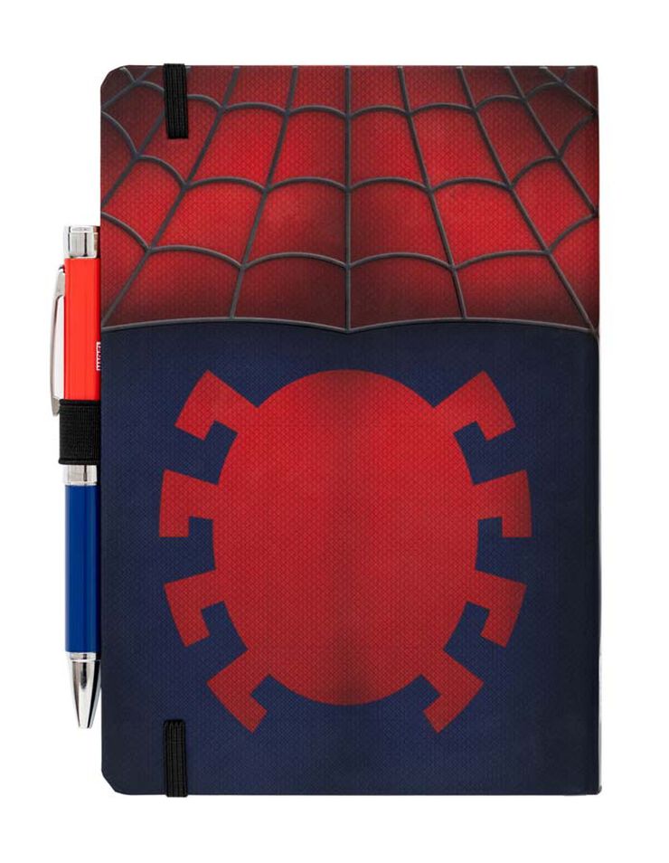 Libreta A5 + bolígrafo Proyector Marvel Spiderman