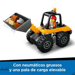 LEGO® LEGO City Cargadora con Ruedas Amarilla 60450