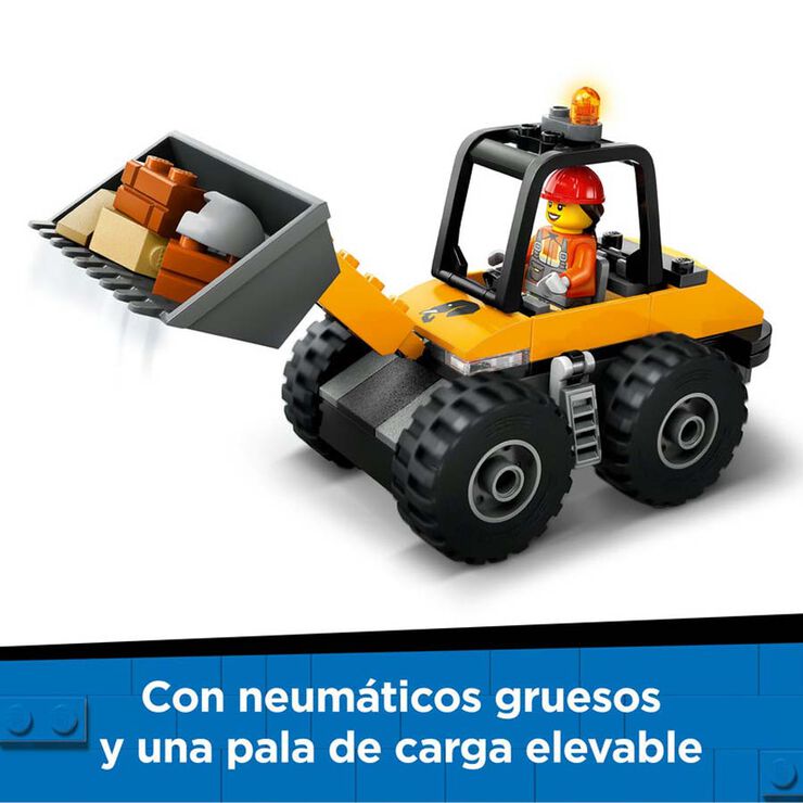 LEGO® LEGO City Cargadora con Ruedas Amarilla 60450