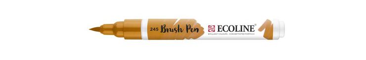 Rotulador Ecoline Brush Pen azafranado 245