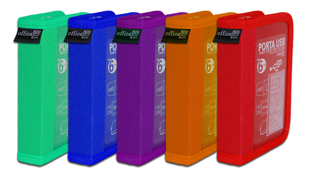 Estuche Porta Memorias Usb