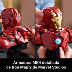 LEGO® Super Heroes Busto de Iron Man MK4 76327