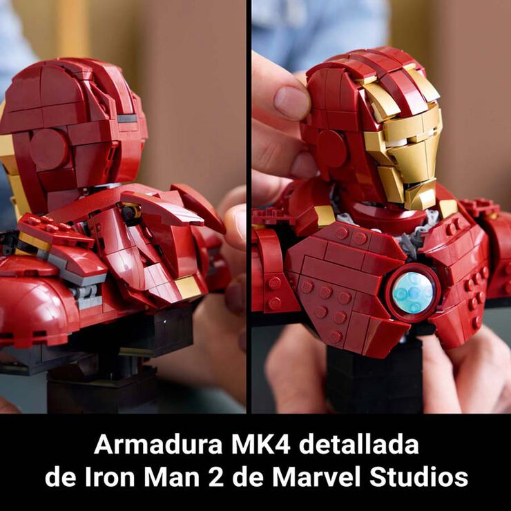 LEGO® Super Heroes Busto de Iron Man MK4 76327