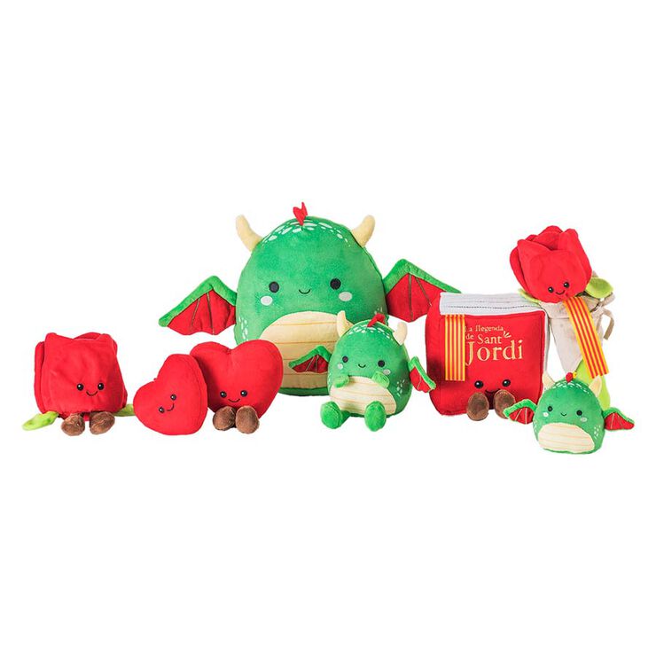 Peluix drac 25 cm - Exclusiu Abacus