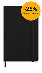 Agenda Moleskine 12 meses sem/vista 2026 tapa dura large negro