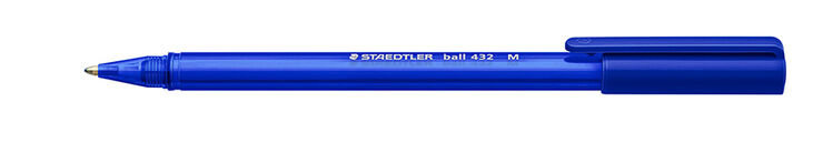 Bolígraf Staedtler 432 M blau 10u