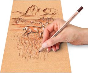 Lápices Staedtler Mars Lumograph Sepia pastel 6 colores