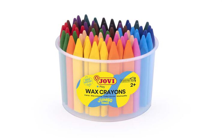Ceres plàstiques Jovicolor Triwax 72u Pack escolar