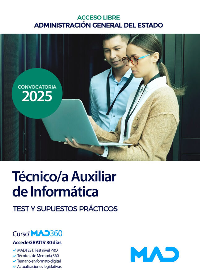 T&eacute;cnico/a Auxiliar de Inform&aacute;tica (acceso libre)