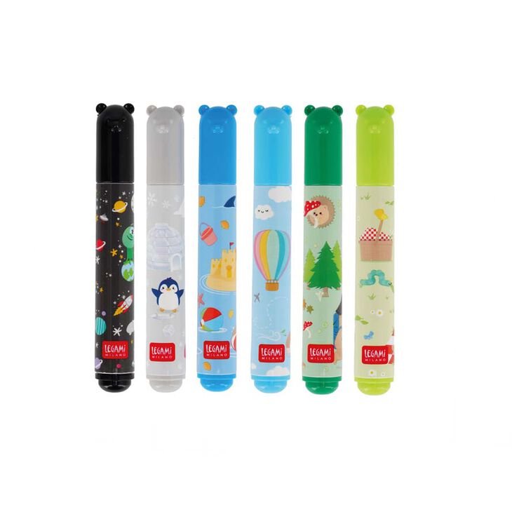 Subrayadores Legami Teddy Bear 12 colores