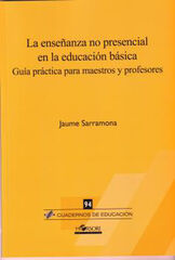 La enseñanza no presencial en la educación básica La enseñanza no presencial en la educación básica