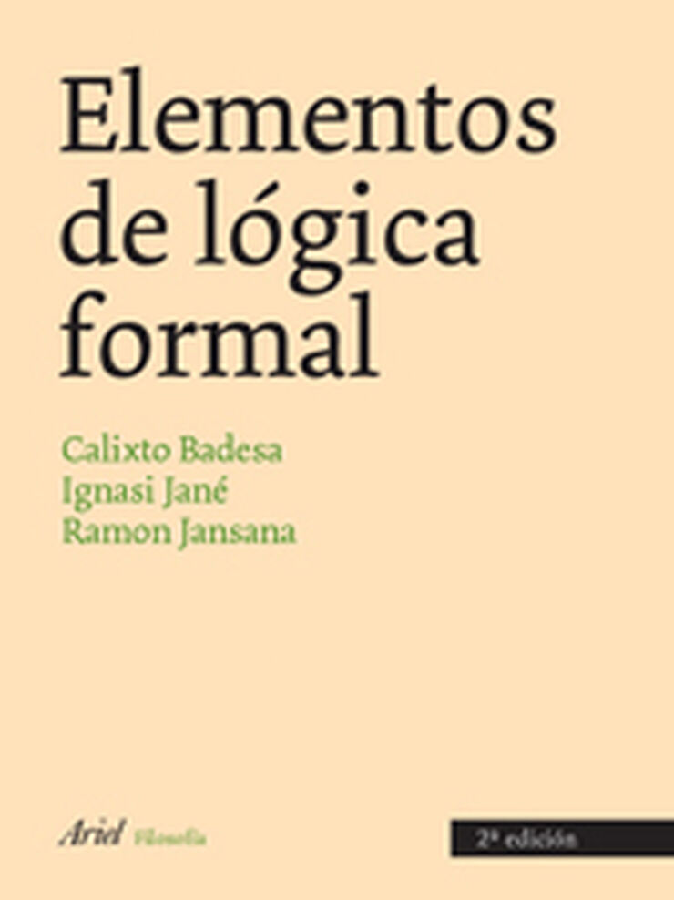 Elementos de lógica formal