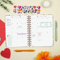 Agenda Finocam Moniquilla Semana Vista Horizontal 2027 Catal&aacute;n Verde