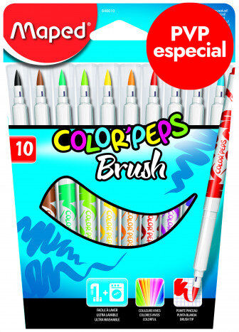 Retoladors Pinzell Maped 10 colors