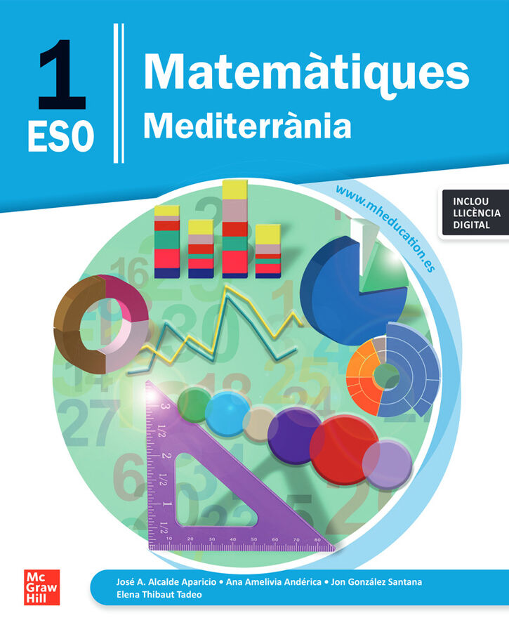Matem&agrave;tiques 1r ESO. Mediterr&agrave;nia